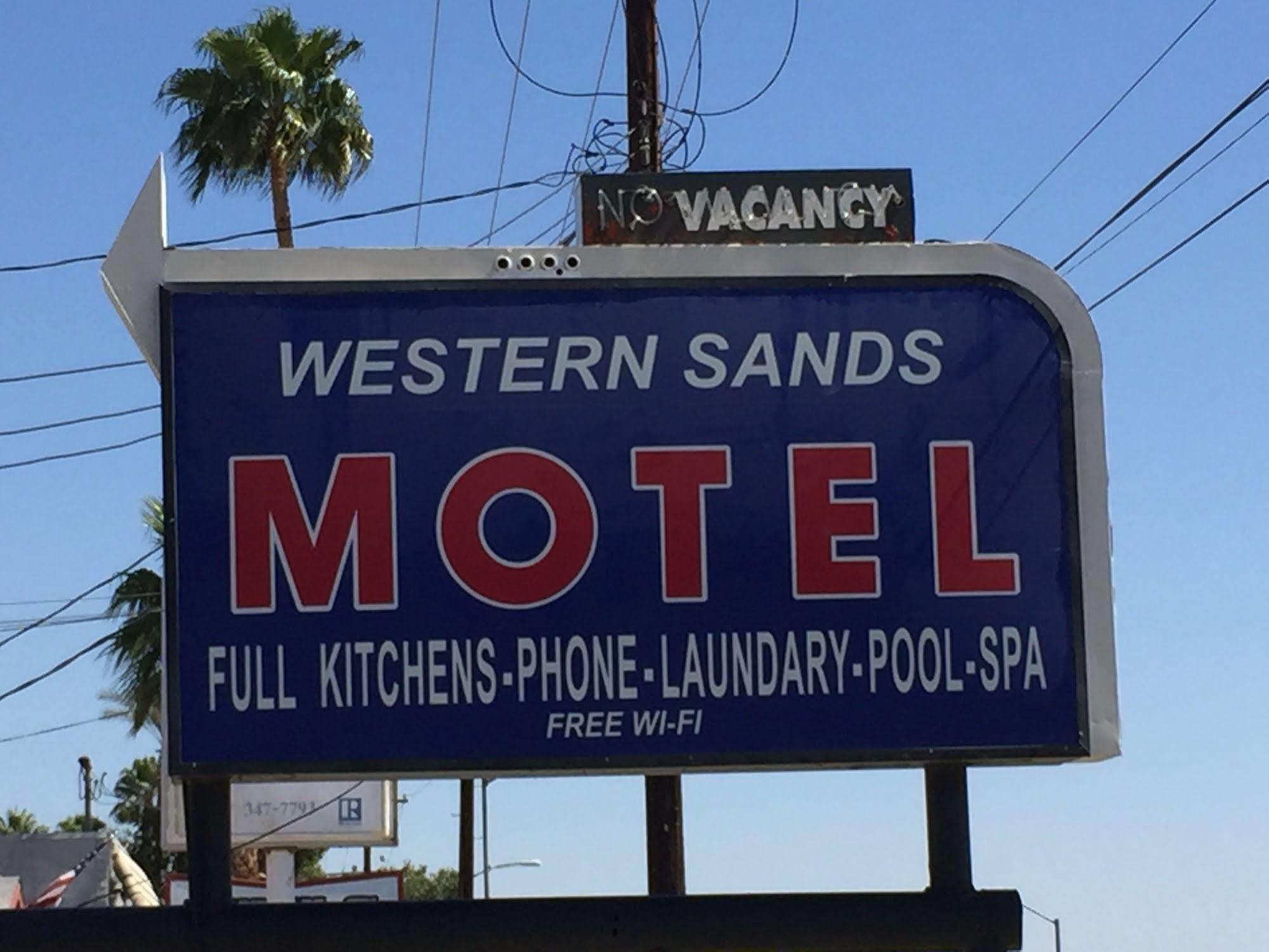 Western Sands Motel Indio Exterior foto